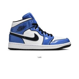 Air Jordan 1 Mid “Signal Blue” - New in box - Smoke-Free Home - Men’s Size 14